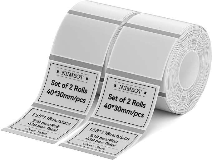 1 Roll Label for NIIMBOT  B21, B1, B3S - PrintEaseStore