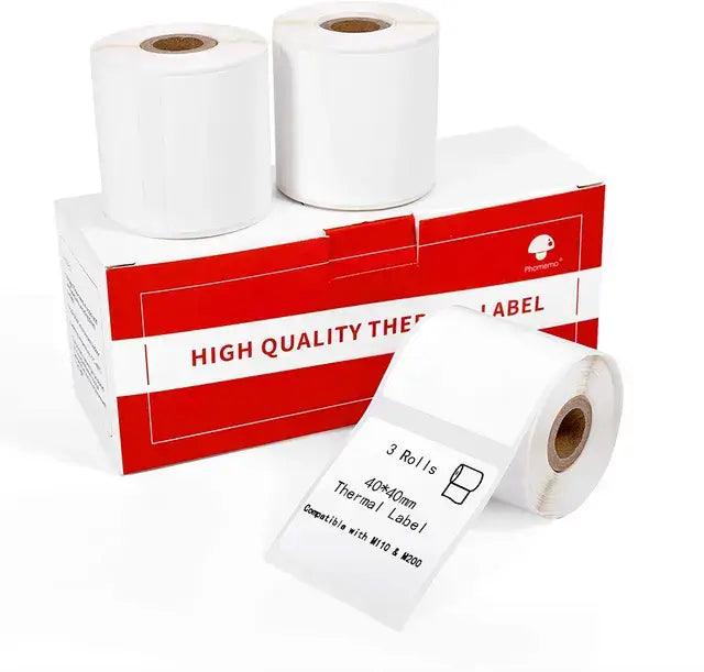 Phomemo 3 Rolls Labels for M110 - PrintEaseStore