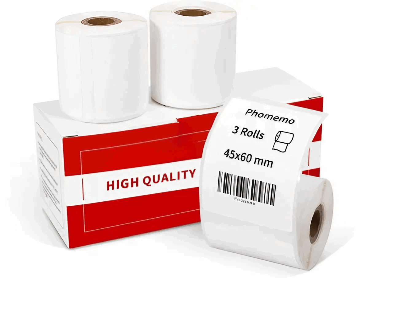 Phomemo 3 Rolls Labels for M110 - PrintEaseStore